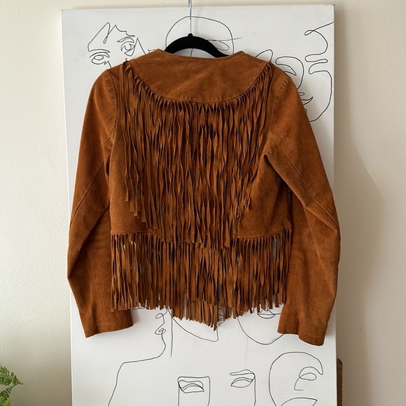 SOLD Rodeo Western Cowboy Cowgirl Fringe Jacket XS - Picture 6 of 13